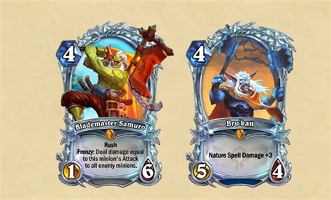 3d Diamond Cards Are Coming To Hearthstone With Forged In The Barrens
