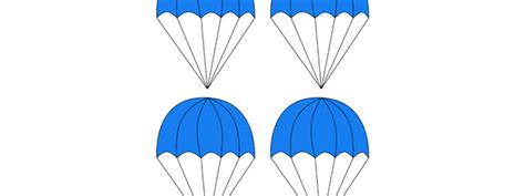 Parachute Cut Out Small