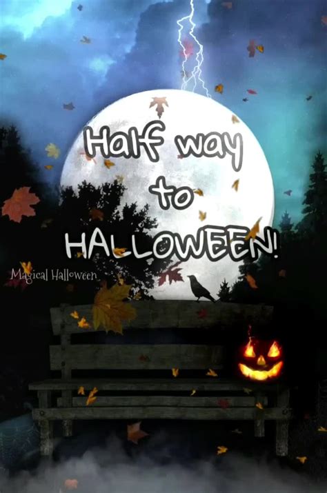 Its Half Way To Halloween 🧡🎃👻👹👺🍂🍁🦇🌫 By Magical Halloween