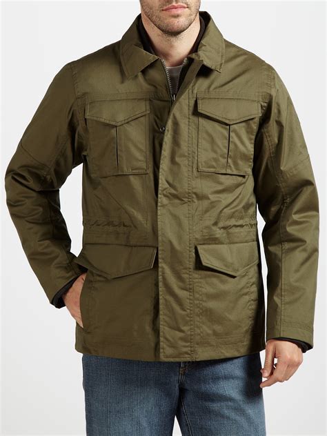 Waxed cotton is cotton impregnated with a paraffin or natural beeswax based wax, woven into or applied to the cloth. Timberland Cotton Abington 3in1 Waterproof Field Jacket in ...