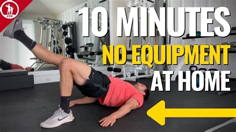 10 Minute Home Workout No Equipment Needed Youtube In 2020 At