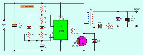 They form a bridge converter which is a building block for the. Isolated DC Converter for Digital using 555 | ElecCircuit.com