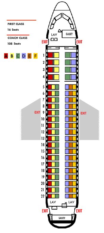 Seating Chart On Allegiant Airlines