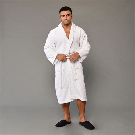 Brentfords Towel Bath Robe Dressing Gown Cotton