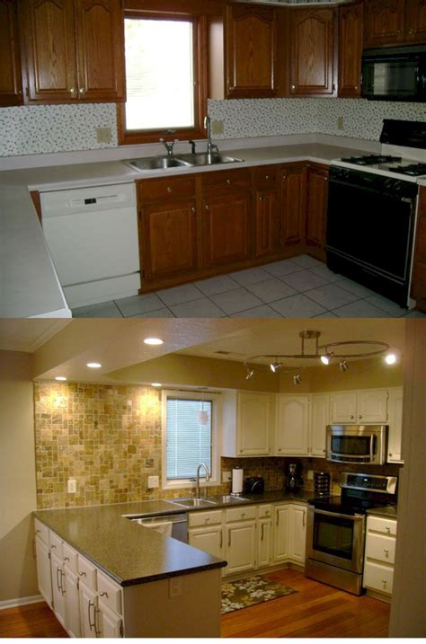 24 Before And After Kitchen Remodel Pictures For Inspiration Kitchen