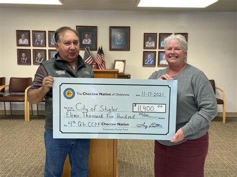 Choctaw Nation Community Partner Fund Awards More Than 17500 To