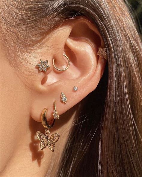 Ear Jewelry Earings Piercings Minimalist Earrings