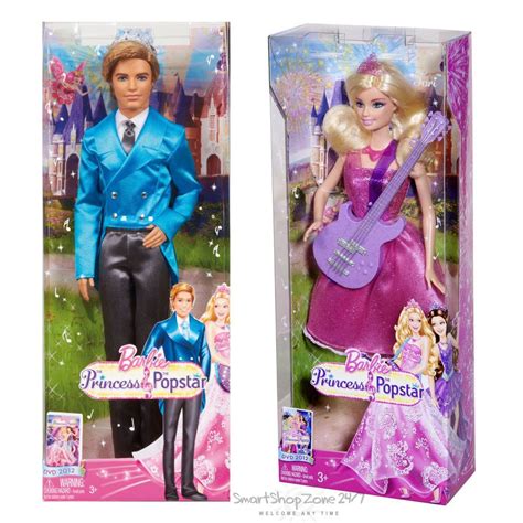 barbie the princess and the popstar tori and liam dolls set of 2 dolls new barbie toys barbie