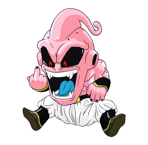 Characters → humans → tournament fighters → z fighters → movie characters bobby (ボビー, bobii) is the member of the american team like z fighters did as the earth's special forces as he's first appears on the anime episode and tv special movie, dragon ball z: Free Dbz Kid Buu Had Enough - Dragon Ball Chibi Png | Transparent PNG Download #2577322 - Vippng