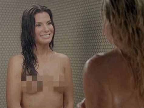 Sandra Bullock sorprendió desnuda en un programa de televisión Infobae