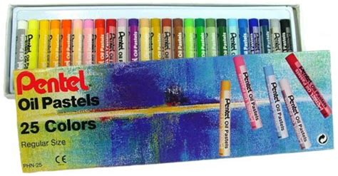 Officebox Pentel Oil Pastels 25 Colour