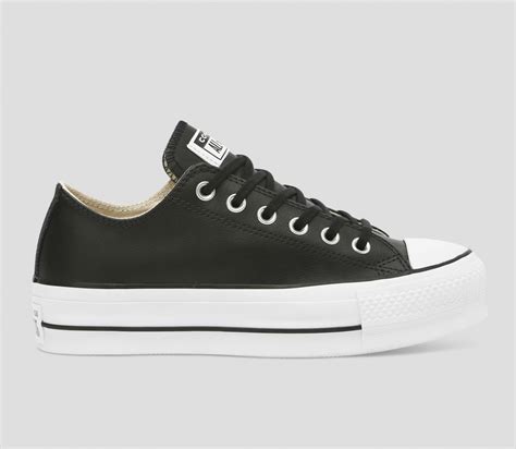 Chuck taylor all star lugged waterproof leather high top. Womens Converse Chuck Taylor All Star Lift Clean Leather ...