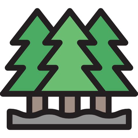 Pines Free Nature Icons