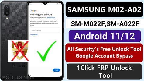 Samsung M02 Frp Bypass Android 11 One Click Frp Unlock With Free Tool