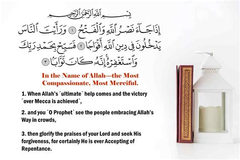 Surah An Nasr What To Do When You Are Victorious About Islam