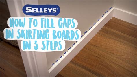 Selleys How To Fill Gaps In Skirting Boards Using No More Gaps In 3
