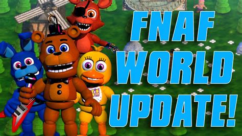 Fnaf World Update 2 Fnaf World Update 2 Release Date Excitement