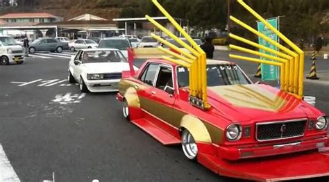 The Weirdest Bosozoku Cars On The Planet Japanese Cars Car Humor Car