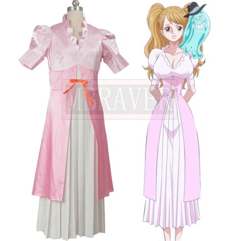 One Piece Charlotte Pudding Cosplay Costume For Christmas Halloween Full Set Tailor Made Any