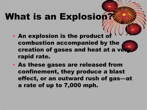Ppt Explosions Powerpoint Presentation Free Download Id4769139