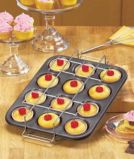 Use the flat side that is longer than the diameter of the scoop. Debbie Meyer™ Cupcake Genius™ | Filled cupcakes, Baking ...