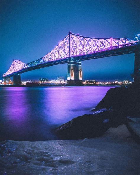 Jacques Cartier Bridge Shining Bright Photo By Vinill