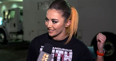 Tegan Nox Wont Control Her Emotions At TakeOver Portland WWE Com