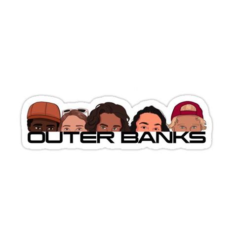 Outer Banks Stickers Outer Banks Cute Stickers Print Stickers