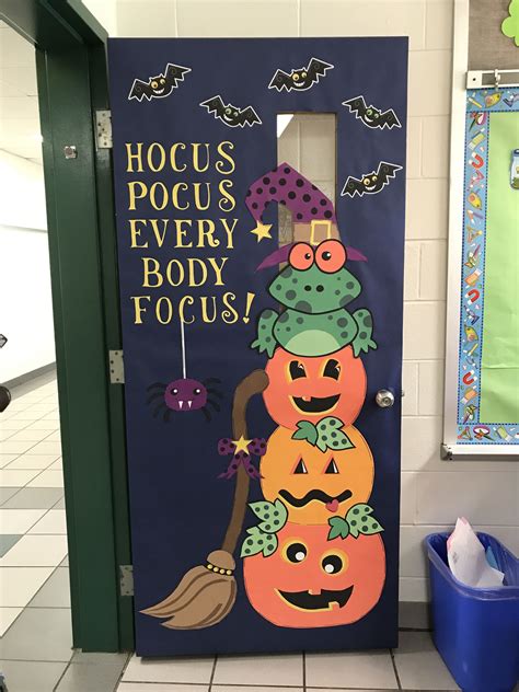 October Classroom Door Hocus Pocus Halloween Halloween Classroom