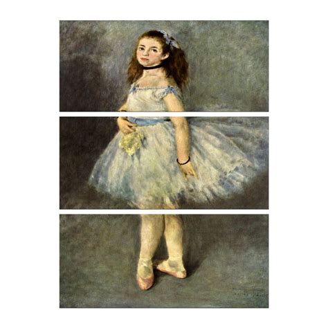 East Urban Home The Ballet Dancer By Pierre Auguste Renoir 3 Piece