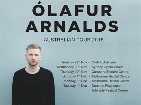 Ólafur Arnalds Announces Australian Tour