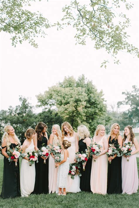 35 ideas for mix and match bridesmaid dresses