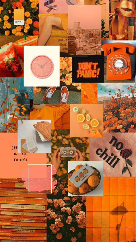 Visual Content Mood Boards Aesthetics Gift Wrapping Orange Scenes