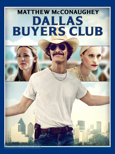 Dallas Buyers Club 2013 Dvd Movie Cover