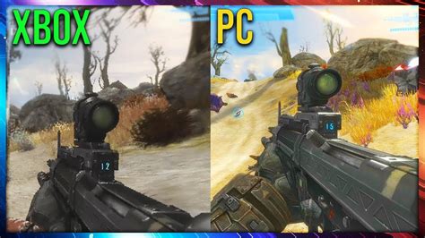 Halo Reach Xbox Vs Pc Graphics Comparison Youtube