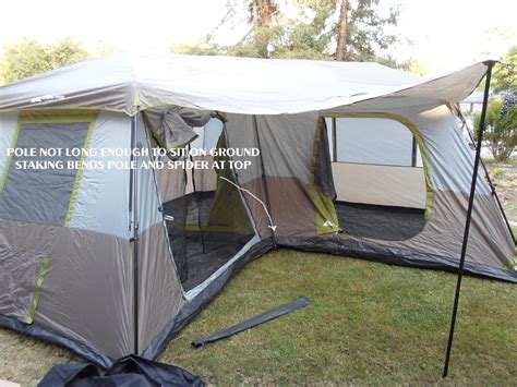 Lots of interior space at 120 square feet, with 78 inches of height, it makes for a roomy camping experience, simultaneously fitting multiple campers. Robot Check | Cabin tent, Tent, Ozark