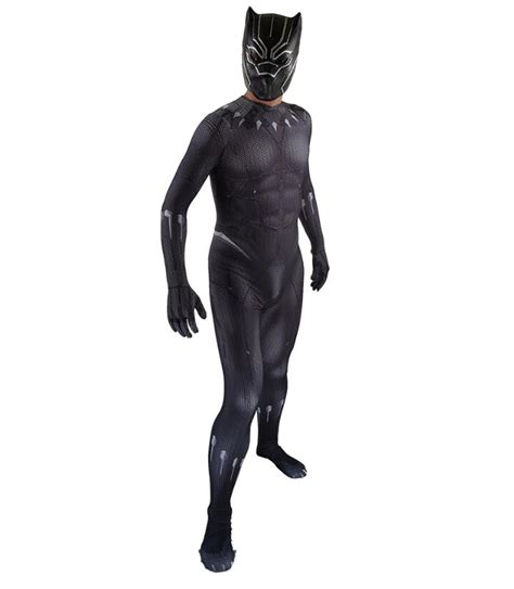 2019 Cosplay Costume Men Kids Black Panther Costume Fancy Halloween
