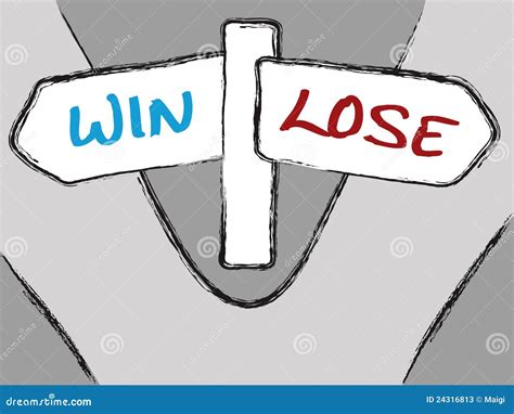 Win And Lose Stock Photos Image 24316813