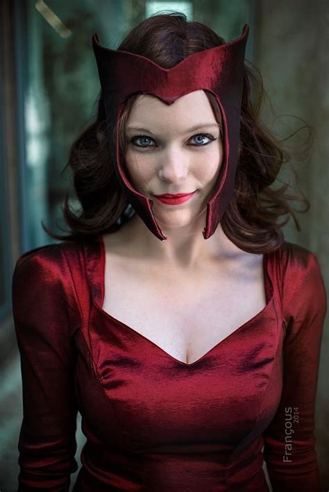 Scarlet Witch Cosplay At Big Wow Comicfest 2014 Photo By Françous