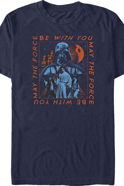 Vintage May The Force Be With You Star Wars T Shirt