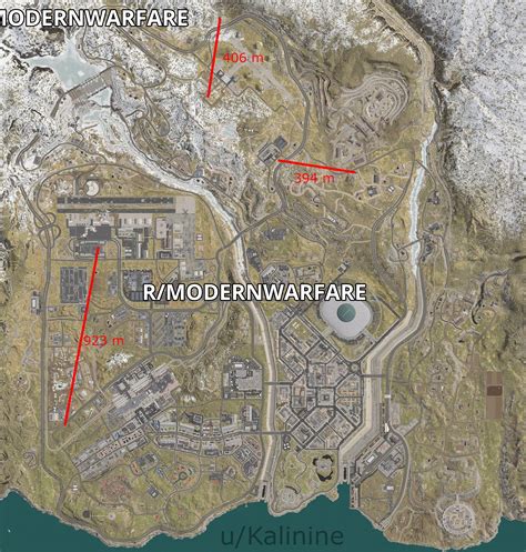 A Detailed View Of The Warzone Map Rcodwarzone