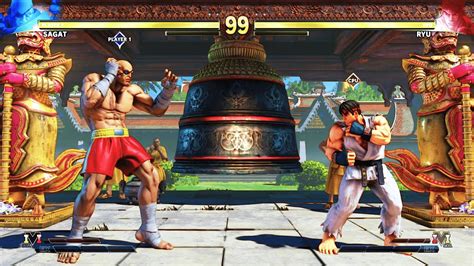 Sagat Vs Ryu Hardest Street Fighter V Youtube