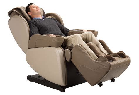 A durable microfiber material provides a comfortable seat for lengthy gaming sessions. Human Touch Navitas Sleep Massage Chair @ Sharper Image