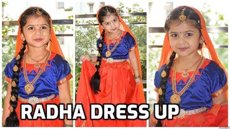 Radha Dress Up For Girl Radha Dress Radha Dress For Janmashtami