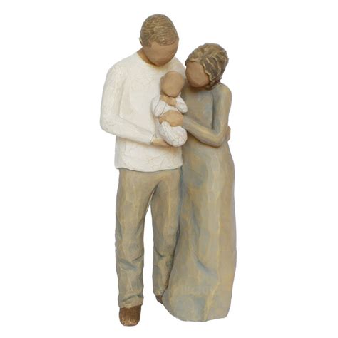 Upgrade your virtual family to be the best versions of themselves. Willow Tree Figur Wir drei zusammen We are three Familie