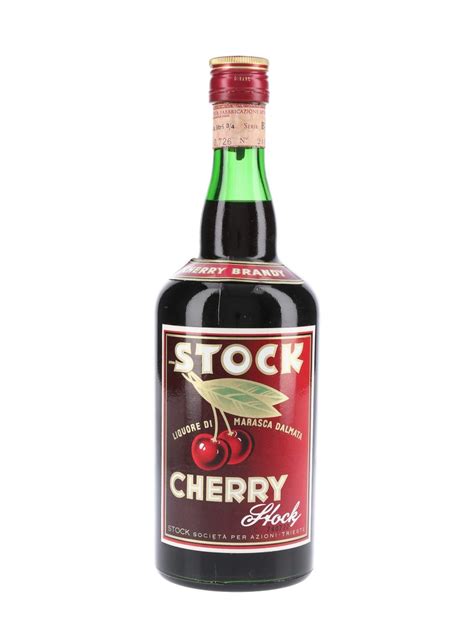 Stock Cherry Liqueur Lot 64278 Buysell Liqueurs Online