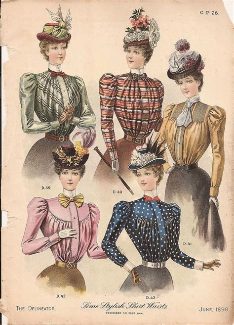 Writers In London In The 1890s 1890s Womens Fashion