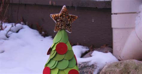 Craft Klatch Paper Covered Cone Christmas Tree Craft