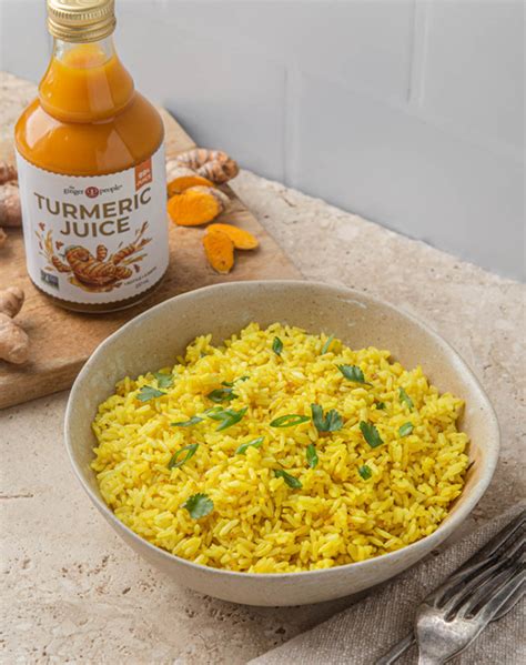 Coconut Turmeric Rice The Ginger People Us