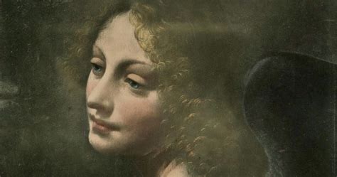 Art Blog Leonardo Da Vinci Head Of An Angel Detail